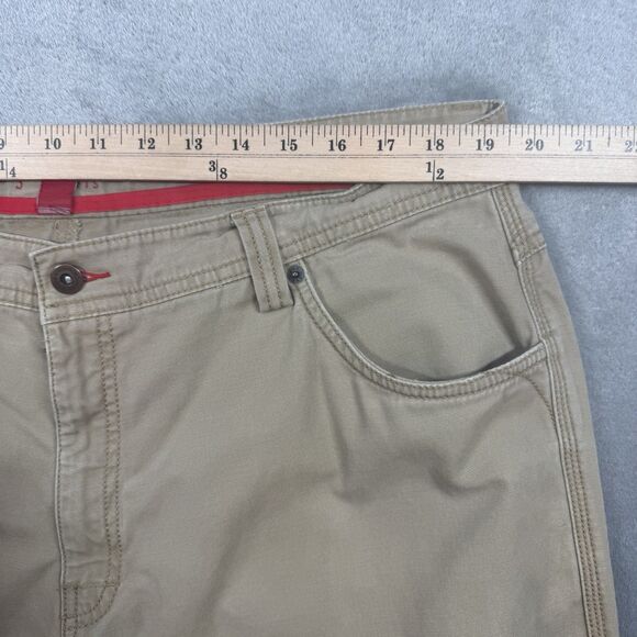 Eastern Mountain Sports Fencemender Pants 40X32 Khaki Cotton Workwear Utility - Picture 6 of 12